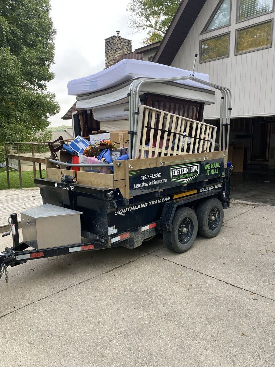 Eastern Iowa Junk Removal commercial job